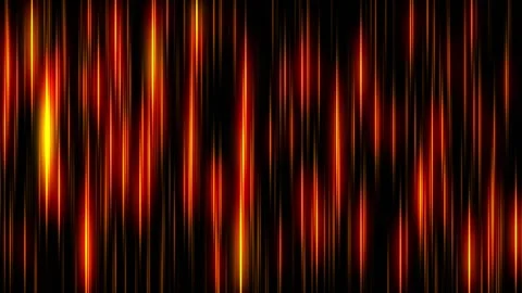 Fractal glow spectral orange full Stock Footage 308539091