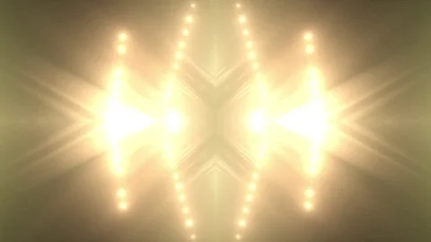 Fractal gold and orange abstract background. Stock Footage
