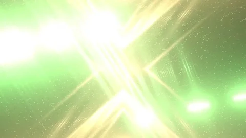Fractal green and gold abstract background. Stock Footage