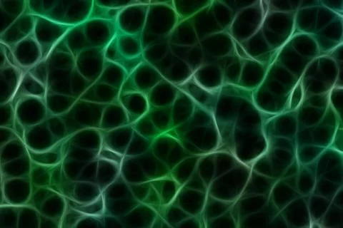 Fractal green backgrou?nd Stock Illustration