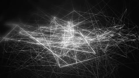 Fractal grey background with lines. Stock Footage 65432880