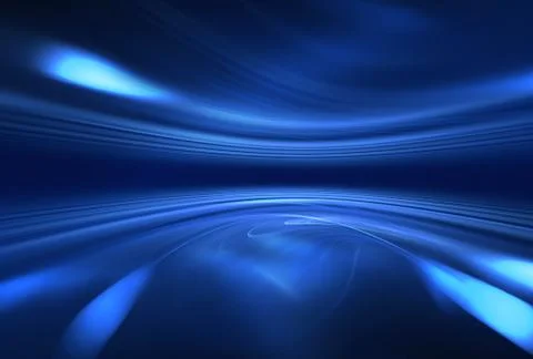 Fractal horizon Stock Illustration