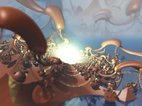 Fractal Illustrazione stock