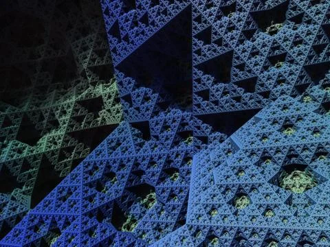 Fractal Illustrazione stock