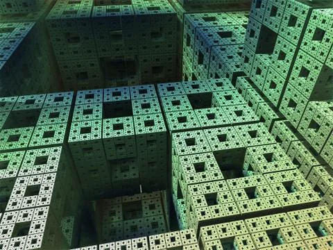 Fractal Illustrazione stock