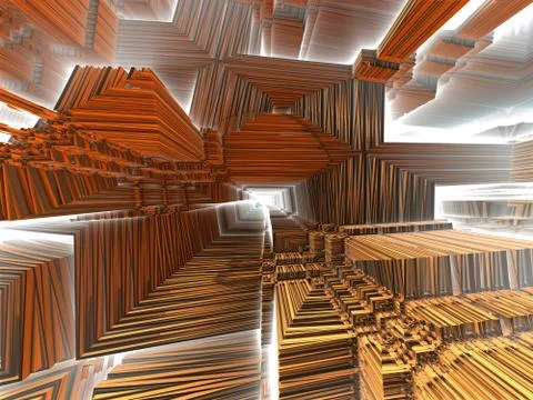 Fractal Illustrazione stock