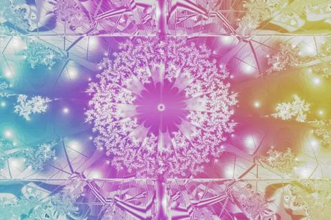 Fractal image: fancy pattern. 스톡 일러스트