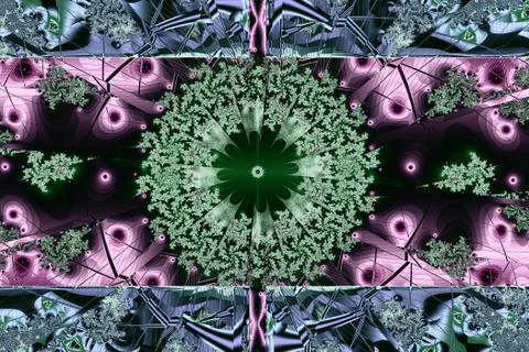 Fractal image: fancy pattern. 스톡 일러스트