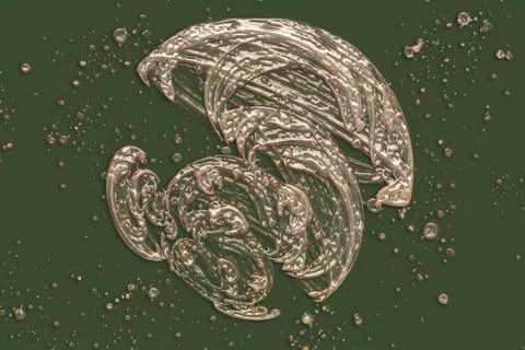 Fractal image: fancy pattern. イラスト素材