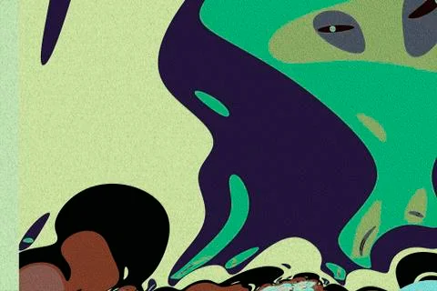 Fractal image: fancy pattern. イラスト素材