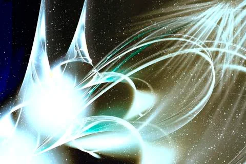 Fractal image: fancy pattern. Stock Illustration