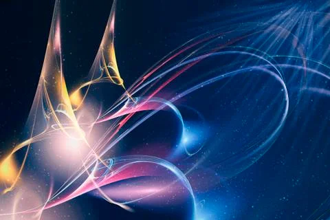 Fractal image: fancy pattern. イラスト素材