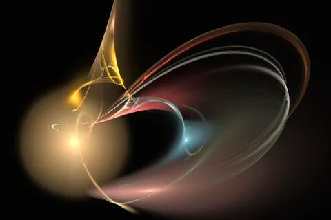 Fractal image: fancy pattern. 스톡 일러스트