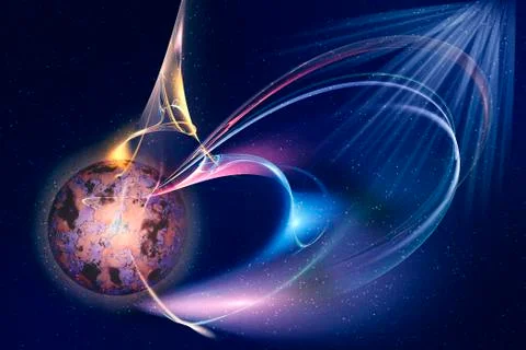 Fractal image: fancy pattern. イラスト素材