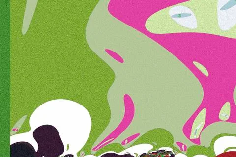 Fractal image: fancy pattern. Stock Photos