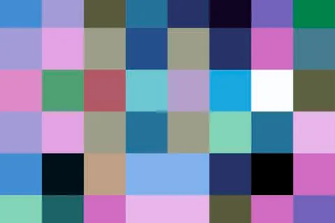 Fractal image with a geometric pattern. Foto stock