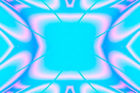 Fractal image: the intricate pattern in Oriental style. 库存插图