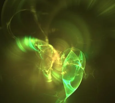 Fractal Light Forms Stock-Fotos