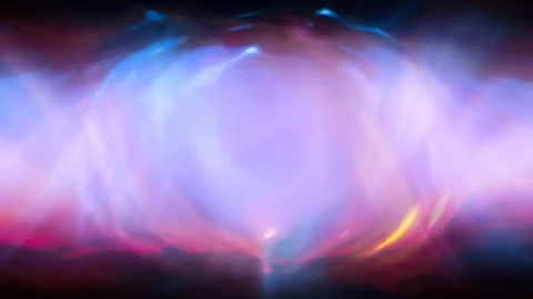 Fractal Light Forms Shine Stock Footage 106679250