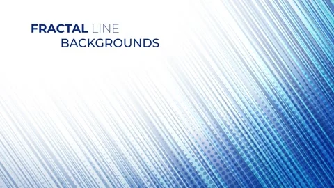 Fractal Line Backgrounds Stock After Effects