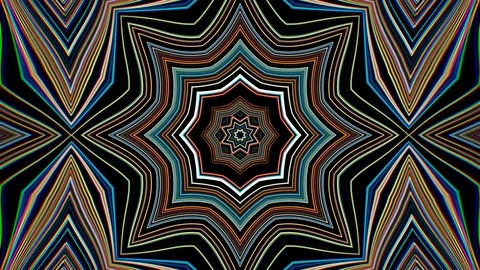 Fractal Lines 14 Stock Footage 103105073