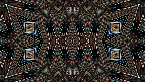 Fractal Lines 7 Stock Footage 103105434