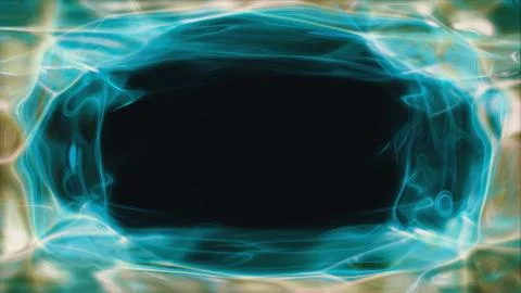Fractal liquid light forms shine Ilustración de archivo