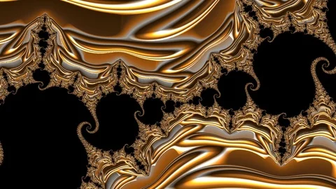 Fractal loop video Stock Footage 116335365