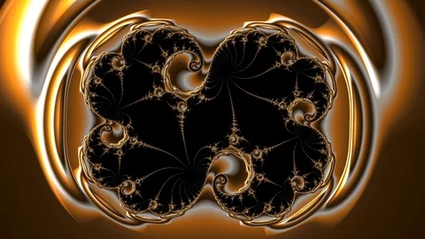Fractal loop video Stock Footage 116335382