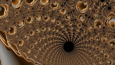 Fractal loop video Stock Footage 116335446