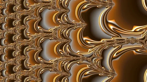 Fractal loop video Stock Footage 116335455