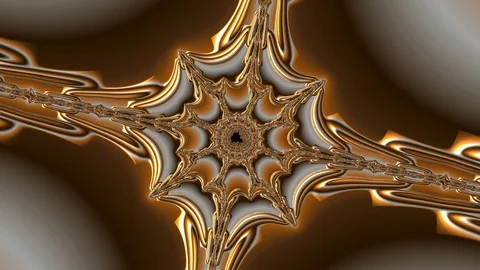 Fractal loop video Stock Footage 116335485