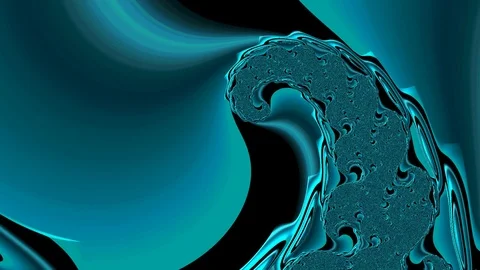 Fractal loop video Stock Footage 116335514