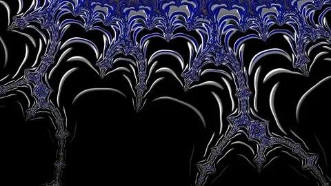 Fractal loop video Stock Footage 116335696