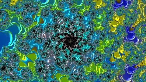 Fractal loop video Stock Footage 116335749