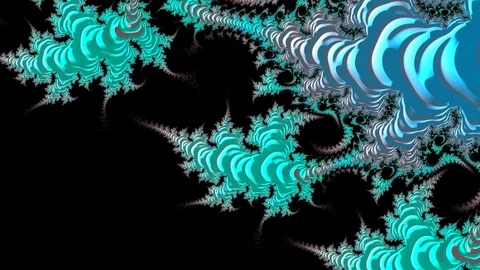Fractal loop video Stock Footage 116335780