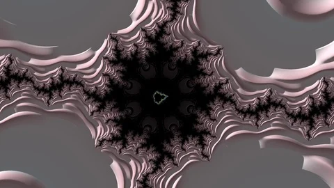 Fractal loop video Stock Footage 116335800