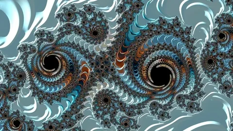 Fractal loop video Stock Footage 116335829