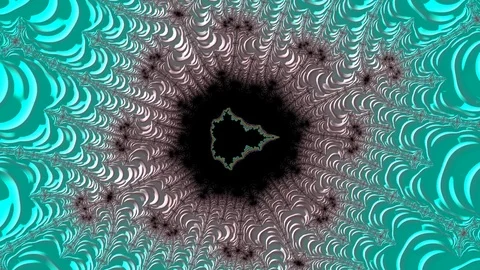Fractal loop video Stock Footage 116335831