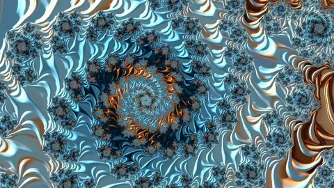 Fractal loop video Stock Footage 116335860