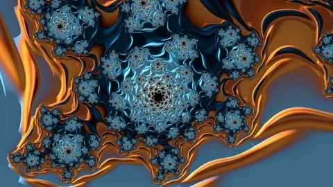 Fractal loop video Stock Footage 116335921