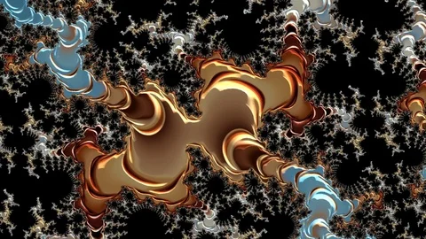 Fractal loop video Stock Footage 116335965