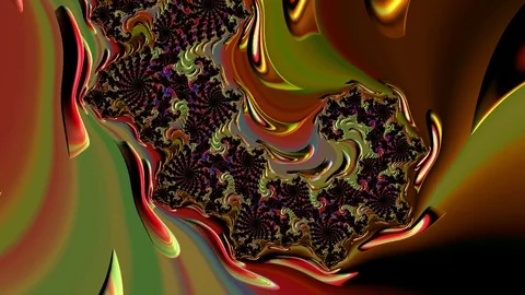 Fractal loop video Stock Footage 116350189