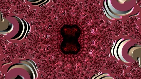 Fractal loop video Stock Footage 116350196