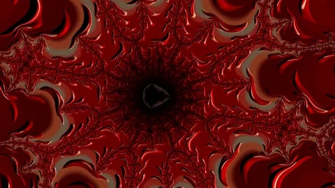 Fractal loop video Stock Footage 116350244