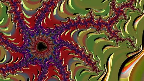 Fractal loop video Stock Footage 116350264