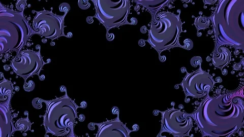 Fractal loop video Stock Footage 116350371