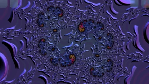 Fractal loop video Stock Footage 116350408