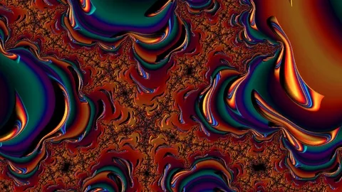 Fractal loop video Stock Footage 116350463