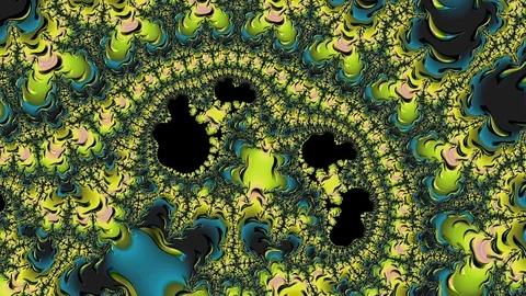 Fractal loop video Stock Footage 116350537